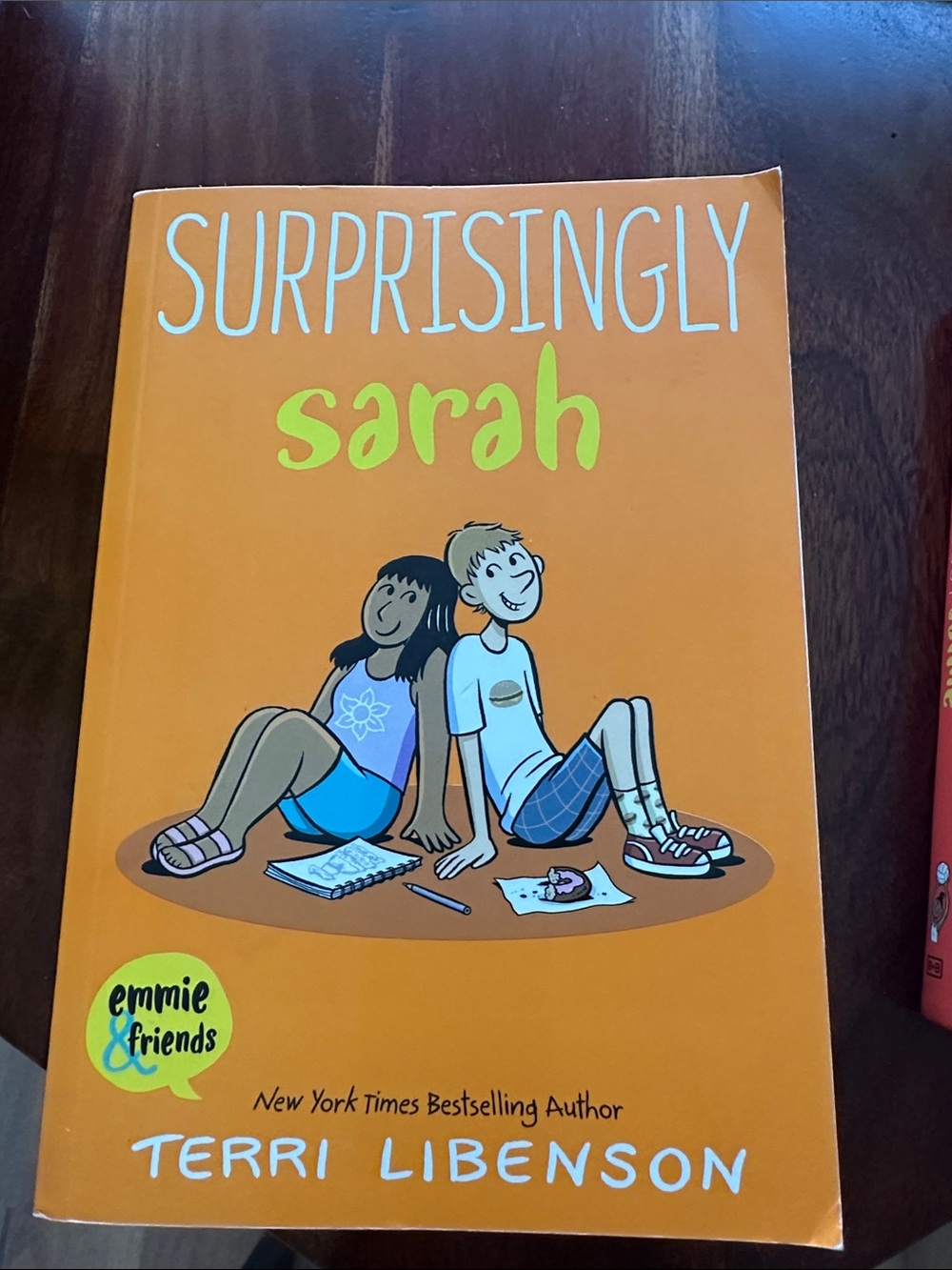 Surprisingly Sarah by Terri Libenson - Orange Cover